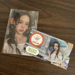 NiziU マコ シーグリ 2026 トレカ ＆ ステッカー セット ③