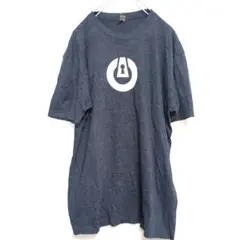 next level apparel ★薄手 L程度 藏青色 標誌短袖T恤