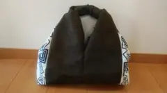 和風　ハンドメイド　手提げ袋