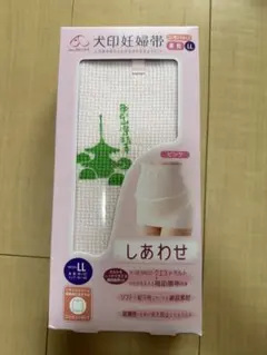 犬印　妊婦帯　ＬＬ　ピンク