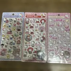 ハローキティ ボンボン ドロップ シール 3枚セット