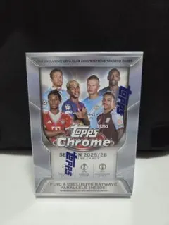 2025-2026 topps chrome ucc value シュリンク付