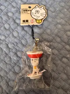 サザエさん50th ご当地タマ ストラップ 福岡 とんこつラーメン 新品・未開封