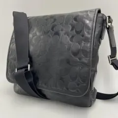 コーチ シグネチャー ショルダーバッグ メッセンジャーバッグ F71172