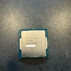 Intel Core i7-7700 3.60GHz CPU②