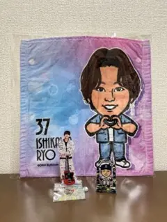 【匿名配送】石川亮選手　オリックスバファローズ　グッズ3点セット売り　推し活