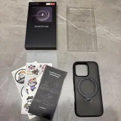 CASEKOO MAGICSTAND ブラック iPhone16PROケース