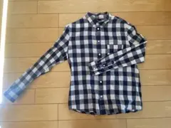 【A.P.C.】チェック柄長袖シャツ