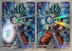 フュージョンワールド　孫悟空　srパラレル　2枚セット