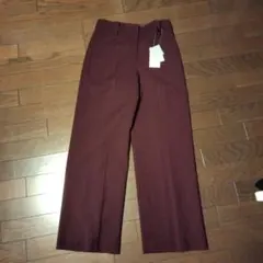 タグ付新品 Natural Beauty Basic ボルドーパンツ