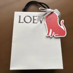 LOEWE 180周年 ショップ袋 ライオンチャーム付のサムネイル