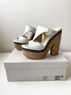 ジミーチュウ(jimmy choo)ウェッジサンダル36