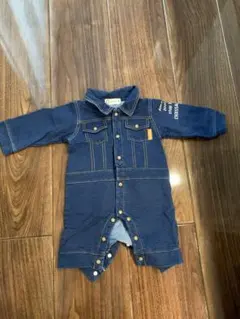 croissance bebe 　デニムロンパース サイズ70