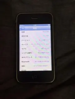 Apple iPhone 3GS 16GB 本体のサムネイル
