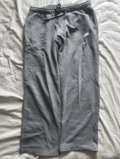 NIKE Sweat Wide Pants Gray