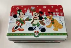 ディズニーランド　25周年クリスマス缶