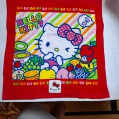 Hello Kitty フルーツ柄 ミニタオル - メルカリ
