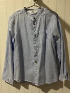 H&M ストライプ　長袖シャツ 120センチ