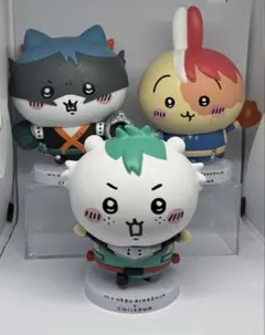 【開封品】僕のヒーローアカデミア×ちいかわ　フィギュア　3種セット