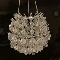 クリスタルシャンデリア型キャンドルホルダー