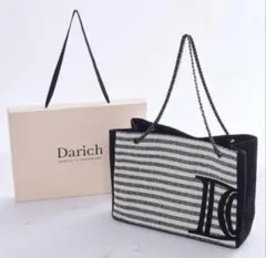 Darich ノベルティ DDロゴツイードトートバッグ