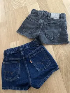 リーバイス　ZARA ショートデニム