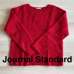 Journal Standard モヘア ニット セーター レッド