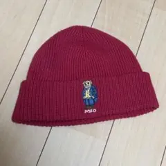 ポロベア　ニットキャップ　ビーニー