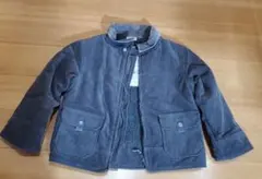 ブラウン コーデュロイ ジャケット