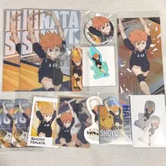 【日向翔陽】アニメ10周年イラストグッズまとめ売り【ハイキュー】