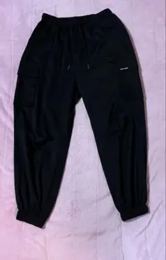 HOOK STREET ブラックカーゴパンツ