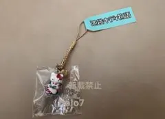 希少【ご当地キティ】池袋キティ物語　根付け　ストラップ