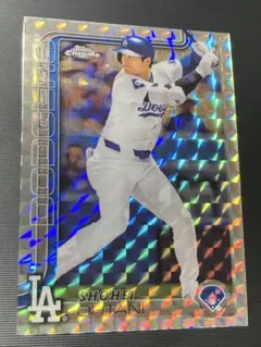 大谷翔平　mlb 2025 topps chrome Geometric リフ