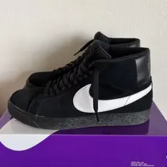 あっちむいてホイ☆様専用 ナイキ SB ブレーザー ミッド 黒 28.5cm