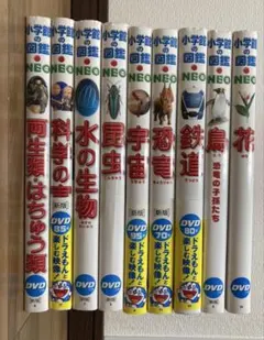 小学館の図鑑　NEO ネオ　新版　9冊セット　DVD無