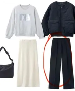 最終値下げ中！FLASH BLUE☆ブラック ワークパンツ 新品L