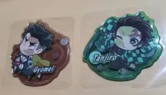 鬼滅の刃　ぴた！でふぉめステッカーシール　２枚セット