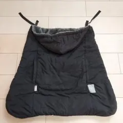 ベビーホッパー フード付き抱っこ紐カバー 防寒具 3Ｍ 黒