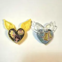 プリズムストーン リボン付き 羽付き - メルカリ