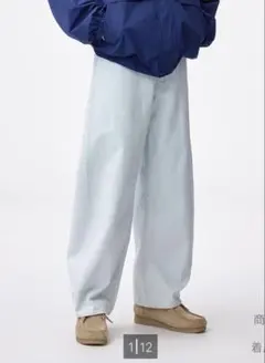 GU バレルレッグジーンズ 29インチ 丈標準