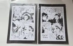 鬼滅の刃　1〜5話　アニメ先行上映　特典　書き下ろしイラスト　2個セット