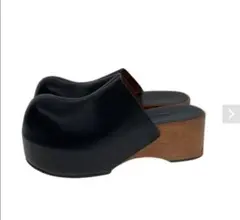 rick owens リックオウエンス 厚底 レザー サボ サンダル 41 - メルカリ