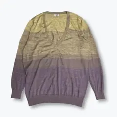 2011s DRIES VAN NOTEN グラデーション ニット カーディガンのサムネイル