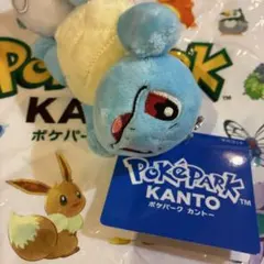 新発売ポケパーク限定PokePark カントー限定ぬいぐるみ ゼニガメ