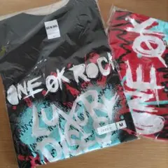 ONE OK ROCK (ワンオク)ハートTシャツ　マフラータオル　2点セット