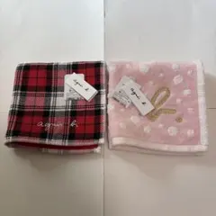 agnes b. タオルハンカチ 2枚セットのサムネイル