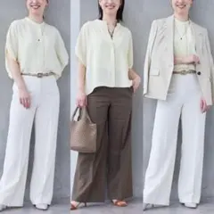 theory luxe 26SS 完売 MARVINE ウォッシャブル ブラウスのサムネイル
