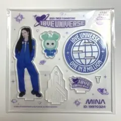 TWICE ミナ アクスタ 10VE UNIVERSE ペンミ POPUP