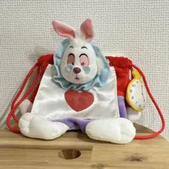 ディズニー 不思議の国のアリス 白うさぎ ぬいぐるみ リュック - メルカリ