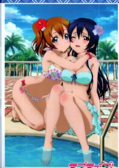 ML1-1　ラブライブ！　高坂穂乃果＆園田海未　クリアファイル